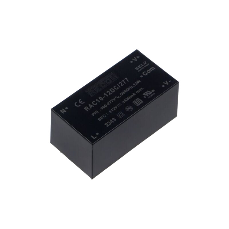 Convertor: AC/DC; 10W; Uintr: 80÷305VAC,113÷430VDC; Uieş: 12VDC Convertor: AC/DC; 10W; Uintr: 80÷305VAC,113÷430VDC; Uieş: 12VDC