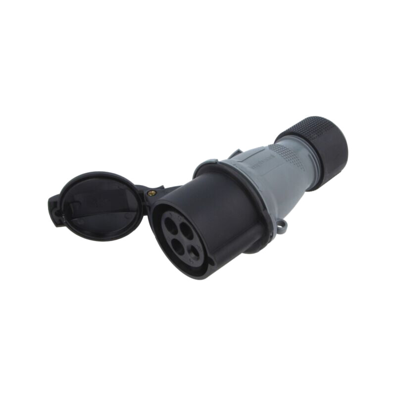 Conector: alimentare AC trifazate; IP&S; 32A; 500VAC; mufă; mamă