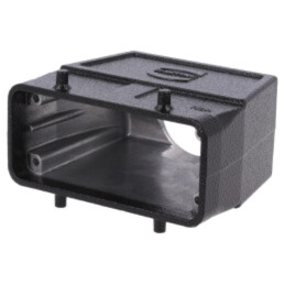 Enclosure for connectors: HDC; size 16B; for cable; Han® B; M40
