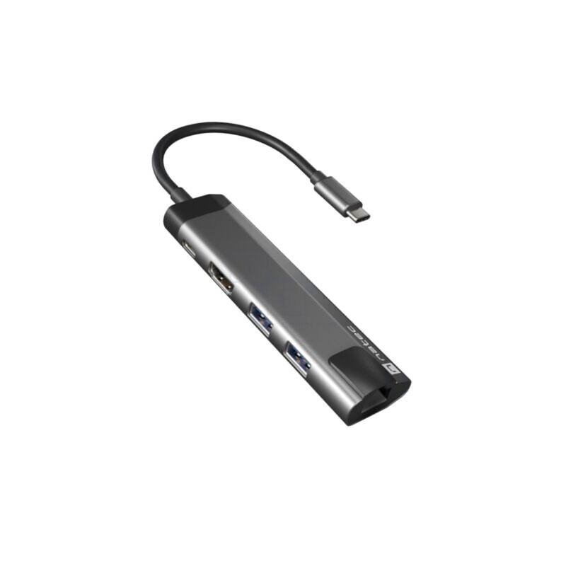 Hub USB; HDMI soclu,RJ45 soclu,USB A soclu x2,USB C soclu