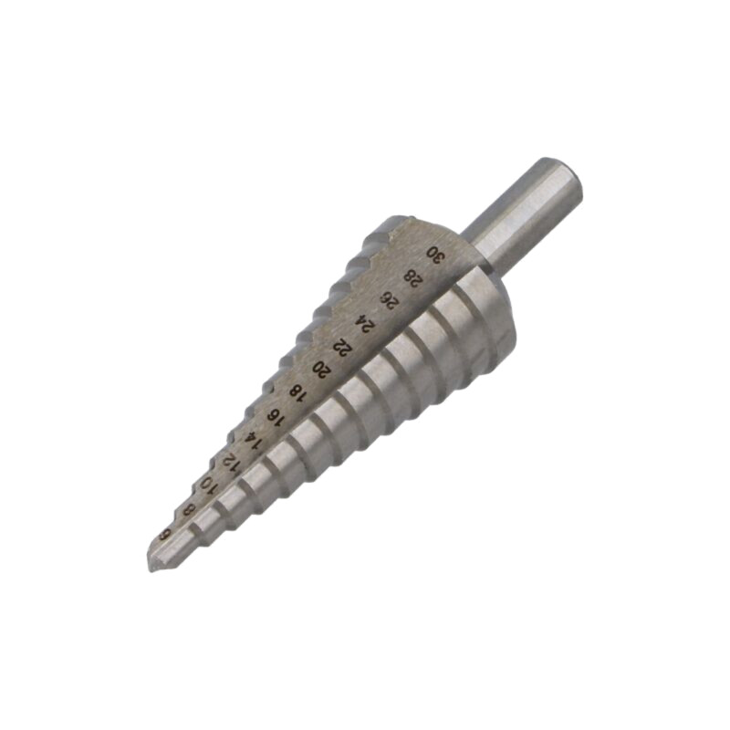 Burghiu; graduale,conic,în trepte; Ø: 6÷30mm