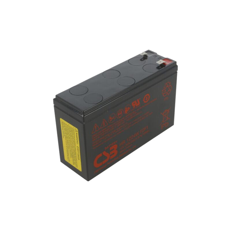 Acumul: plumb-acid; 12V; AGM; nu necesită întreţinere; 24W