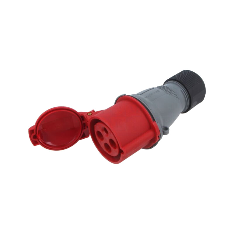 Conector: alimentare AC trifazate; IP&S; 32A; 440V; mufă; mamă Conector: alimentare AC trifazate; IP&S; 32A; 440V; mufă; mamă