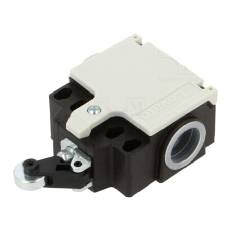 Limitator cursă; rolă metalică Ø14mm; NC x2; 10A; M20; IP65