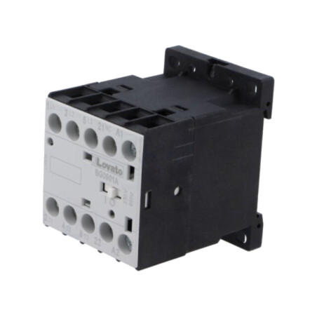 Contactor: 3-polar; NO x3; Contacte auxiliare: NC; 230VAC; 9A; BG
