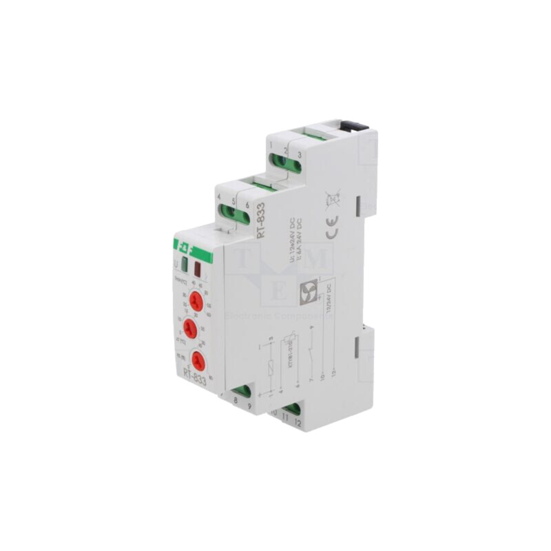 Modul: regulator; temperatură; pentru şină DIN; OUT: 1; 12÷24VDC
