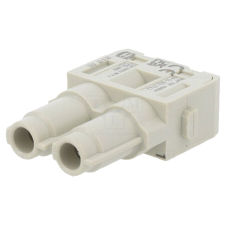 Conector: HDC; modul; mamă; 70A; 1000V; Han-Modular®; PIN: 2; UL94V-0