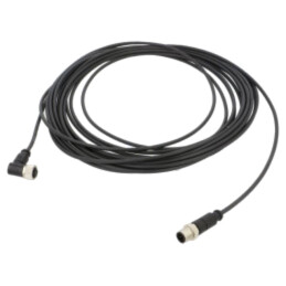 Cablu: pentru senzori/automatizări; PIN: 4; mufă; PUR; 10m