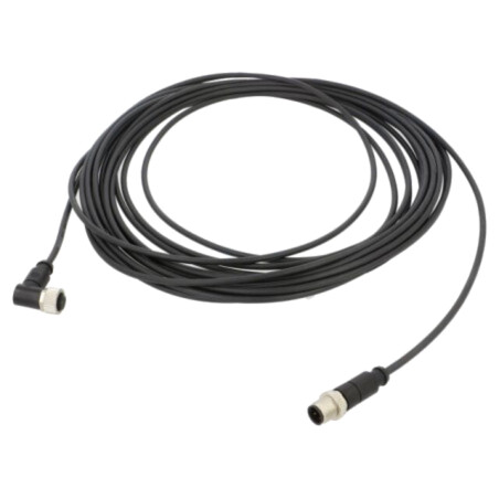 Cablu: pentru senzori/automatizări; PIN: 4; mufă; PUR; 10m