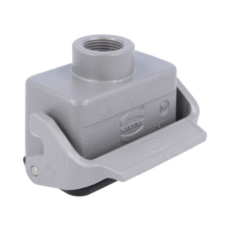 Enclosure for connectors: HDC; size 10B; for cable; Han; M20