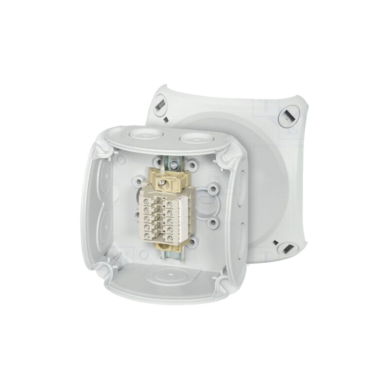 Carcasă: cutie de conexiuni; IP66; cu cleme; gri; ENYCASE®