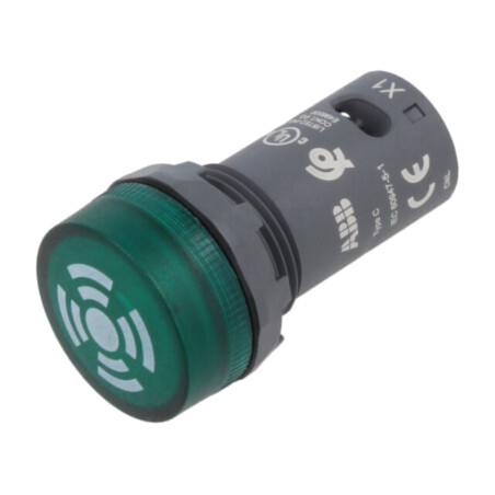 Semnalizator: luminos şi acustic; 22mm; CB1; Ø22,3mm; 24VAC; 24VDC