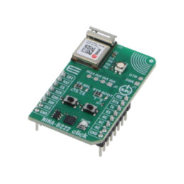 Click board; Comp: NINA-B222; placă prototip; Bluetooth; 3,3VDC