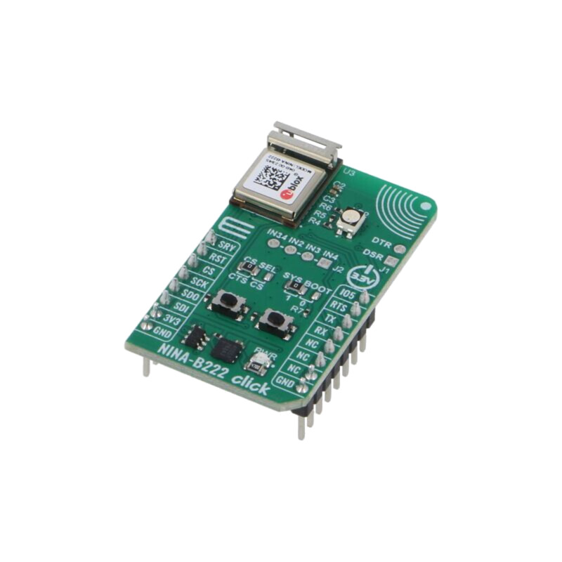 Click board; Comp: NINA-B222; placă prototip; Bluetooth; 3,3VDC Click board; Comp: NINA-B222; placă prototip; Bluetooth; 3,3VDC
