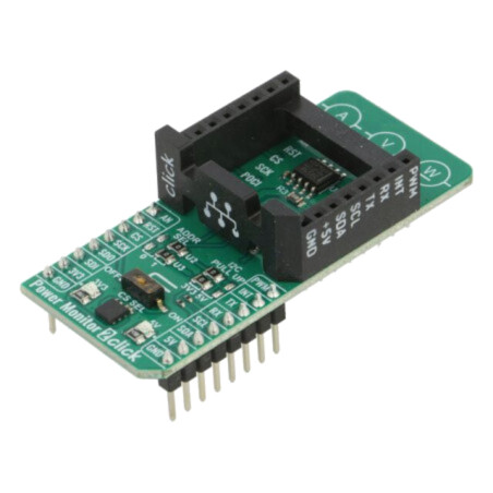 Click board; placă prototip; Comp: INA219BIDR; contor energie