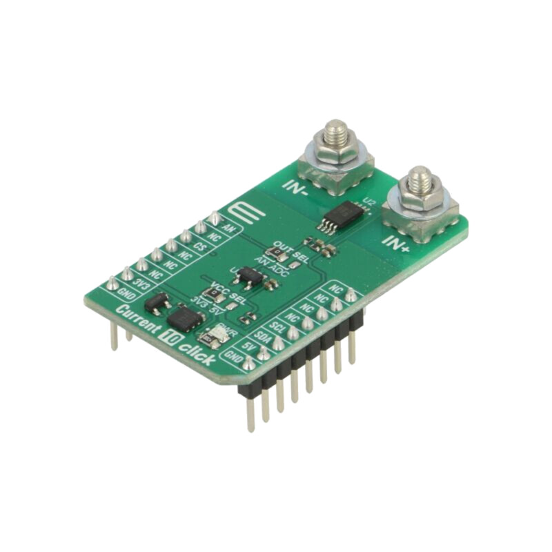 Click board; placă prototip; Comp: CT455; ampermetru; 3,3VDC,5VDC Click board; placă prototip; Comp: CT455; ampermetru; 3,3VDC,5VDC