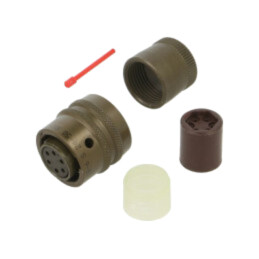 Conector: circular; mufă; mamă; PT/451; 7,5A; 600V; PIN: 6; drept