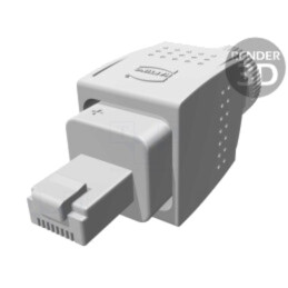 Conector: RJ45; mufă; PIN: 8; Cat: 6a; ecranat; 8p8c; 5÷9,5mm