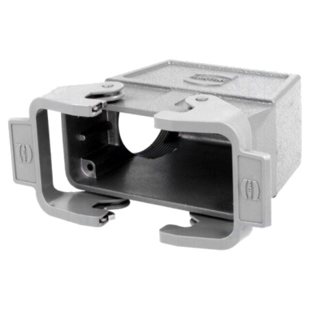Enclosure for connectors: HDC; size 16B; for cable; Han® B; IP65