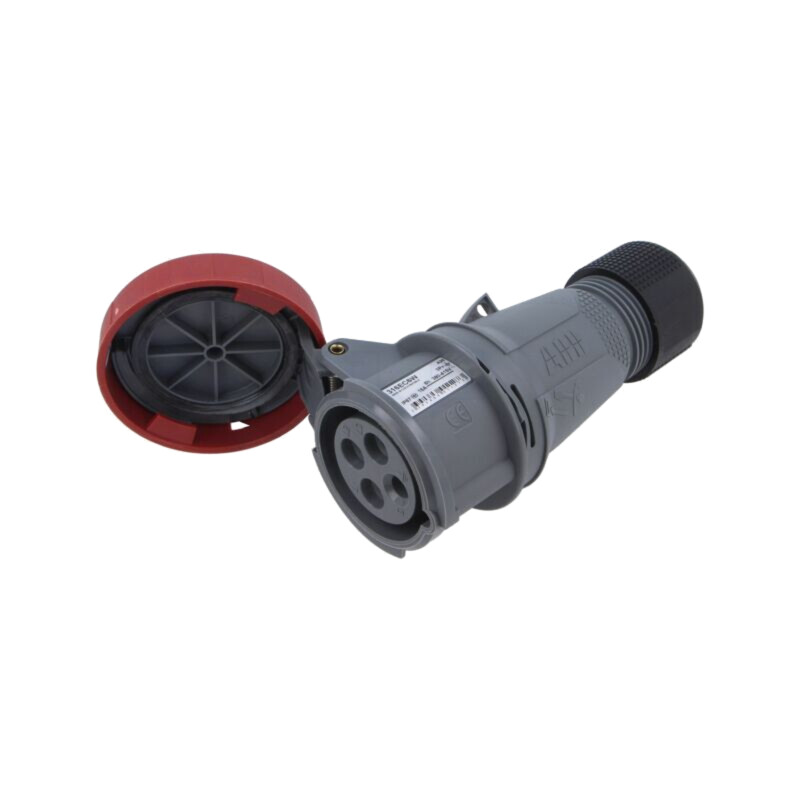 Conector: alimentare AC trifazate; IP&S; 16A; 415V; 415VAC; mufă Conector: alimentare AC trifazate; IP&S; 16A; 415V; 415VAC; mufă