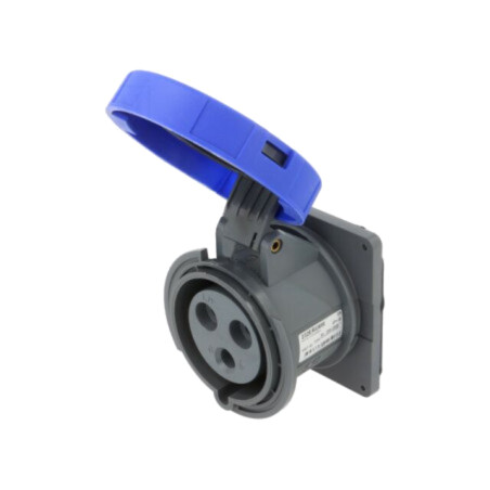 Conector: alimentare AC trifazate; IP&S; 250VAC; soclu; mamă; IP67