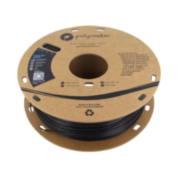 Filament: PET-G; 1,75mm; neagră; 230÷240°C; 1kg; Temp.masă: 70÷80°C