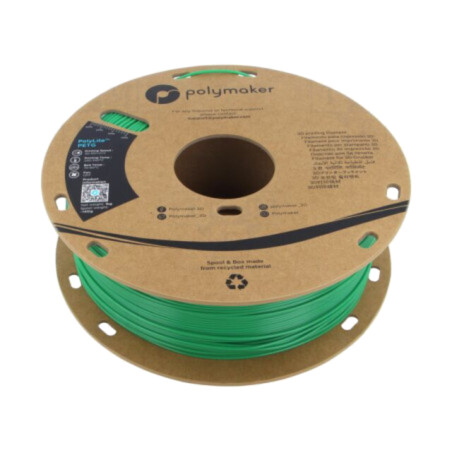 Filament: PET-G; 1,75mm; verde; 230÷240°C; 1kg; Temp.masă: 70÷80°C