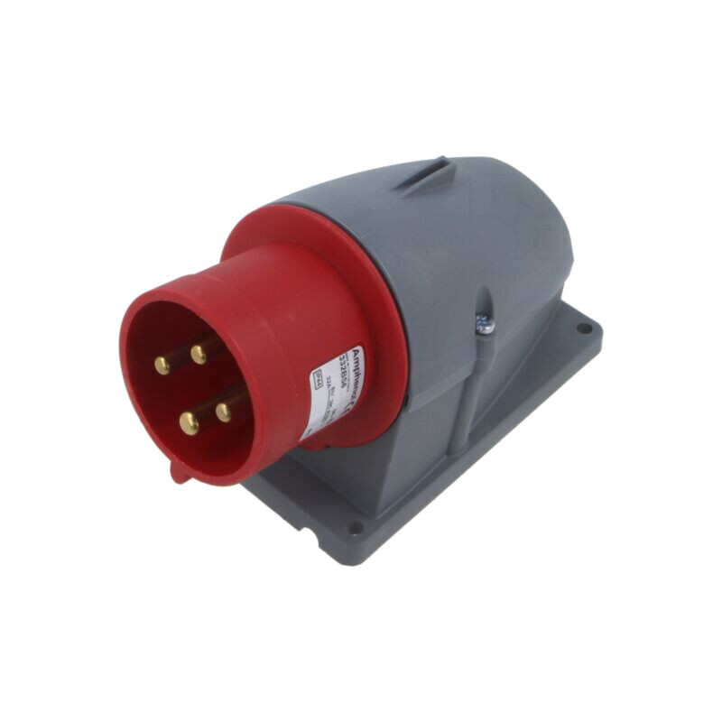 Conector: alimentare AC trifazate; soclu; tată; 32A; 415VAC; 415V Conector: alimentare AC trifazate; soclu; tată; 32A; 415VAC; 415V
