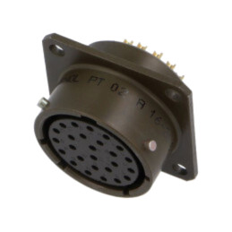 Conector: circular; soclu; mamă; PT/451; 7,5A; 600V; PIN: 26; drept