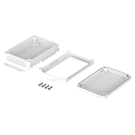 Carcasă: desktop; BoVersa; X: 88mm; Y: 162mm; Z: 45mm; albe; IP66,IP68