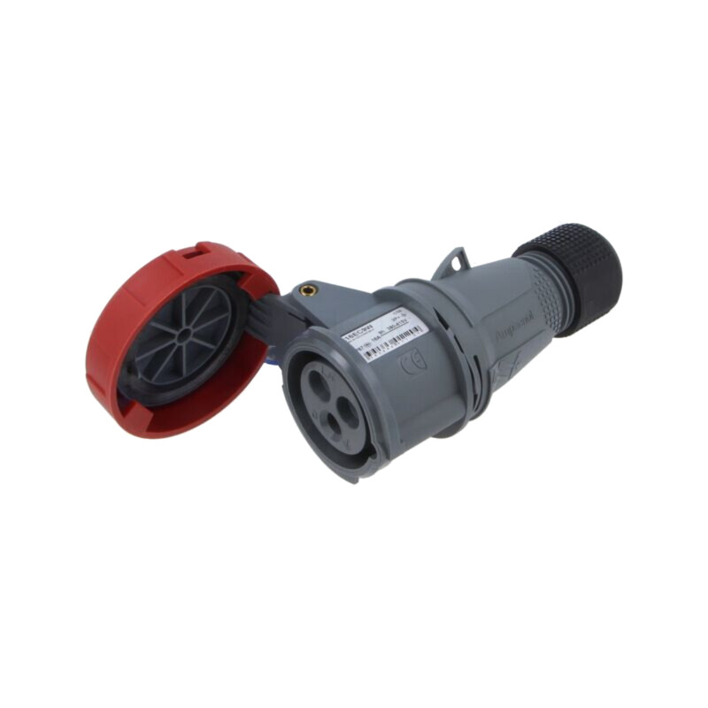 Conector: alimentare AC trifazate; IP&S; 16A; 415V; mufă; mamă