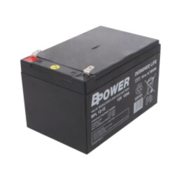 Acumul: plumb-acid; 12V; 12Ah; AGM; nu necesită întreţinere; 4kg