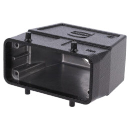 Enclosure for connectors: HDC; size 16B; for cable; Han® B; M25