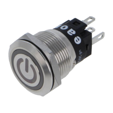 Comutator: anti-vandalism; Poz: 2; SPDT; 3A/240VAC; 3A/240VDC; 24V