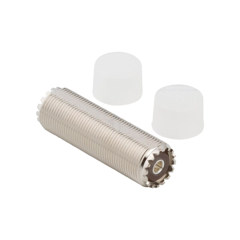 Adaptor; UHF mamă,din ambele părţi; alamă; 300MHz; -65÷165°C Adaptor; UHF mamă,din ambele părţi; alamă; 300MHz; -65÷165°C