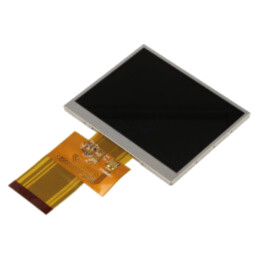 Afişaj: TFT; 3,5"; 320x240; Ilum: LED; Dim: 76,9x63,9x3,3mm