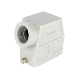 Enclosure for connectors: HDC; size 10B; for cable; Han; IP65