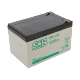 Acumul: plumb-acid; 12V; 12Ah; AGM; nu necesită întreţinere; 4,1kg