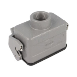 Enclosure for connectors: HDC; size 10B; for cable; Han® B; IP65