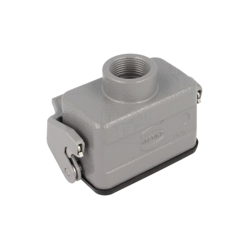 Enclosure for connectors: HDC; size 10B; for cable; Han® B; IP65