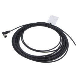 Conector: M12; mufă; mamă; PIN: 4; în unghi; cabluri; 12,5m