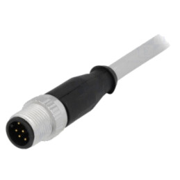 Conector: M12; mufă; tată; PIN: 8; drept; cod A-DeviceNet / CANopen