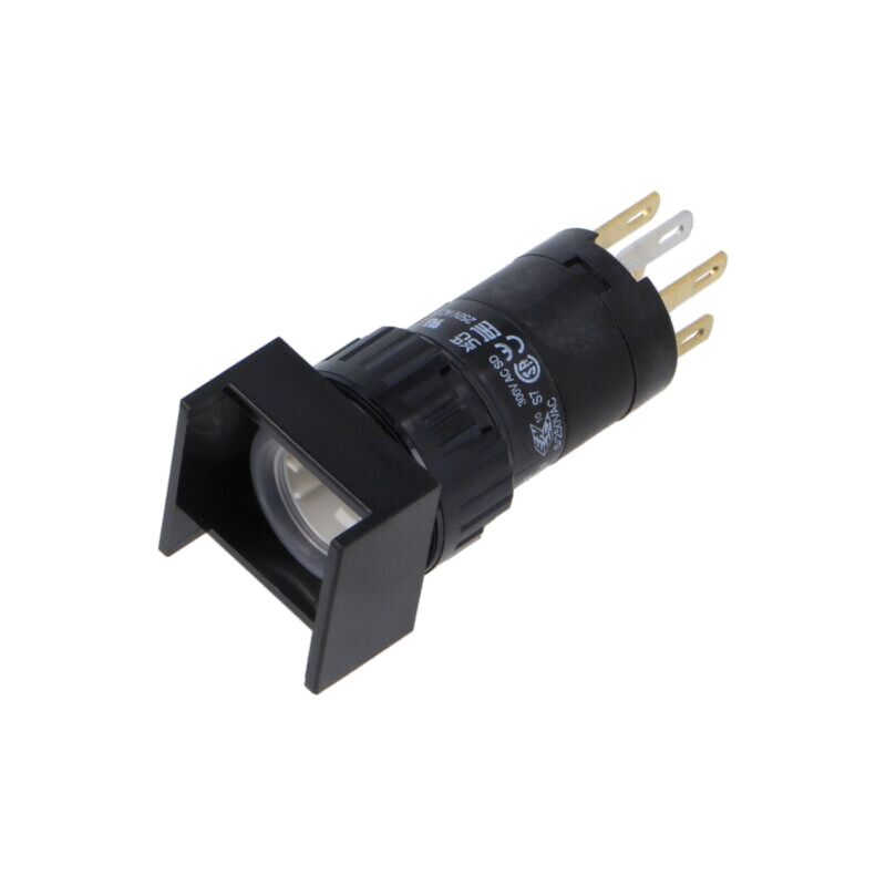 Comutator: corp; 16mm; Poz.i stab: 1; NC + NO; 51; Poz: 2; Ø16,2mm