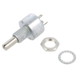 Potenţiometru: axial; singură tură; 1kΩ; 3W; ±20%; 6mm; lineare