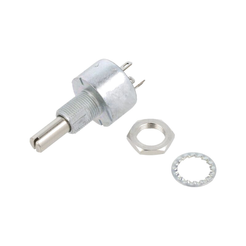 Potenţiometru: axial; singură tură; 1kΩ; 3W; ±20%; 6mm; lineare