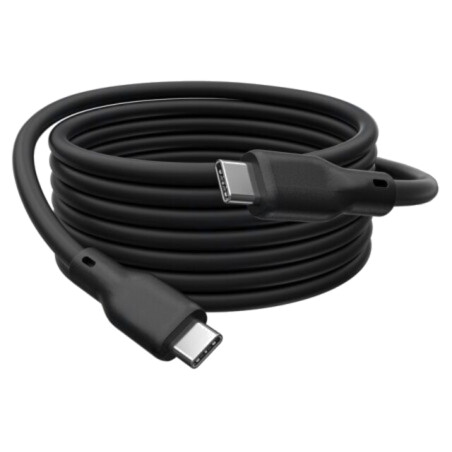 Cablu; USB 4.0; USB C mufă,din ambele părţi; nichelat; 2m; negru