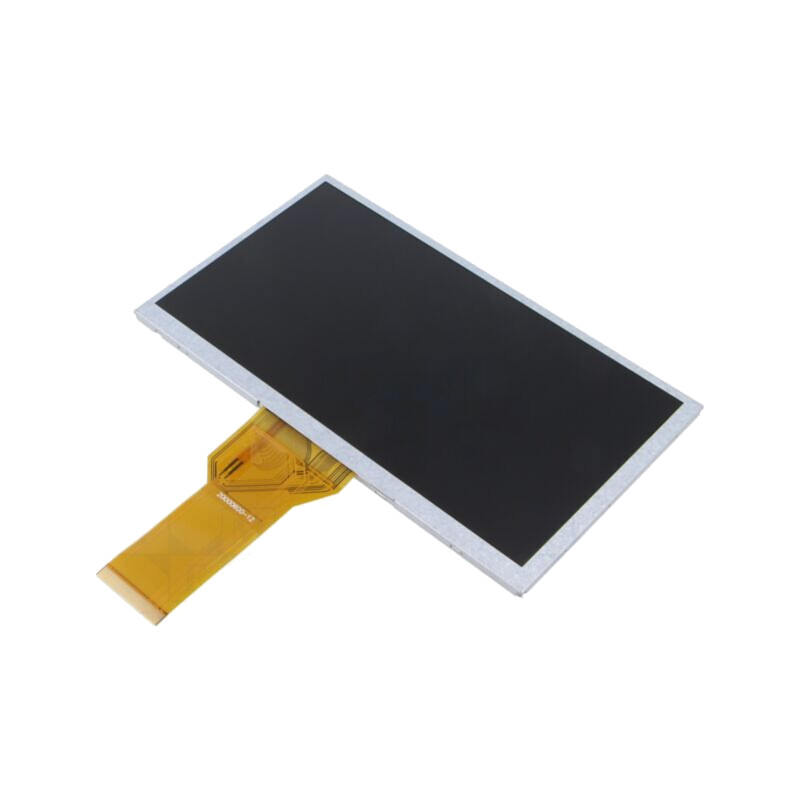 Afişaj: TFT; 7"; 800x480; Ilum: LED; Dim: 164,9x100x3,4mm; 3÷3,6VDC Afişaj: TFT; 7"; 800x480; Ilum: LED; Dim: 164,9x100x3,4mm; 3÷3,6VDC