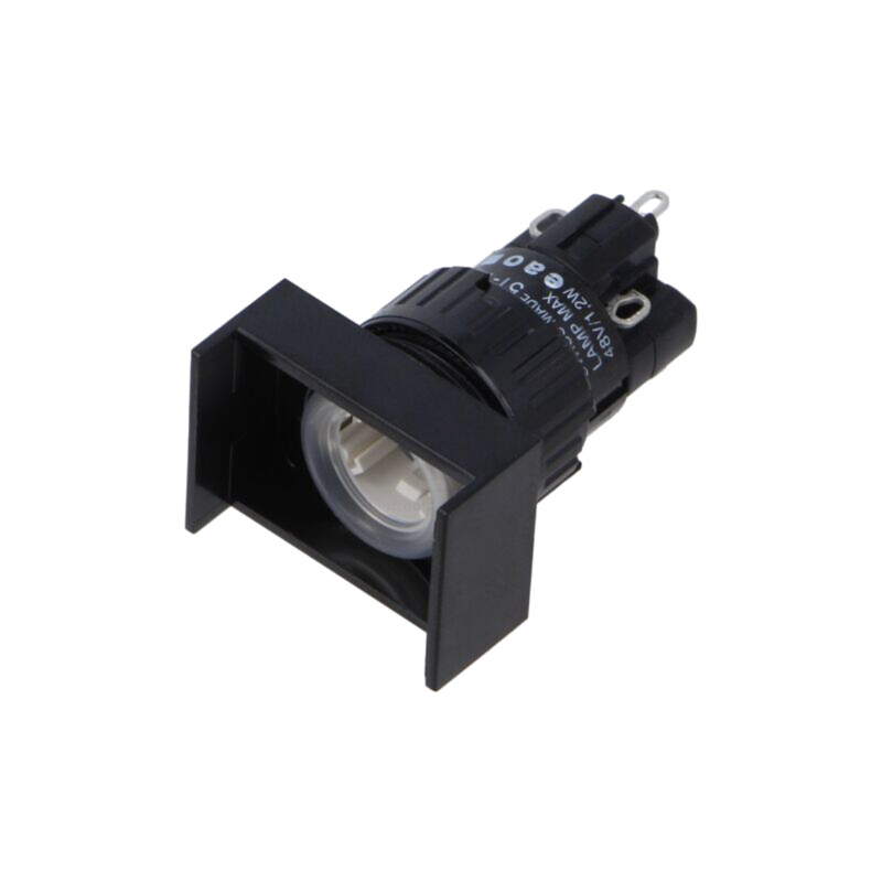Comutator: corp; 16mm; Poz.i stab: 1; NC + NO; 51; Poz: 2; Ø16,2mm