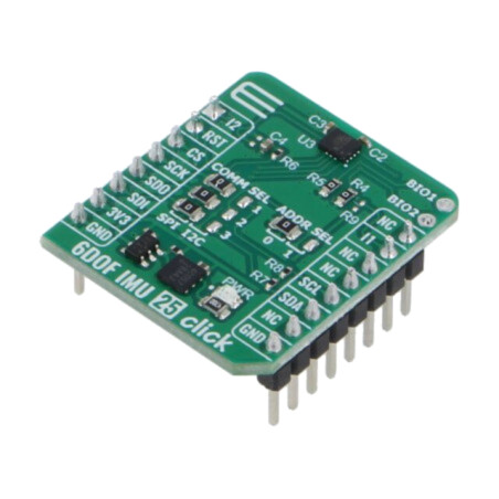 Click board; placă prototip; Comp: ST1VAFE6AXTR; 3,3VDC