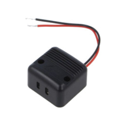 Alimentator USB; USB C soclu x2; Tens.alim: 12÷24VDC; neagră